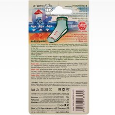 Dětské bambusové ponožky KidsMed - vzor 001 - tmavě modrá