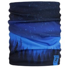 Funkční nákrčník Falco - vzor 006 - tmavě modrá - les