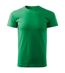 Bavlněné unisex tričko - vzor 34 - středně zelená