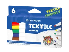 Fixy na textil CENTROPEN 2739 - 6 ks