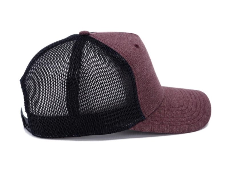 Kšiltovka  Snap Curved - vzor 01 - bordó vel. 56-60