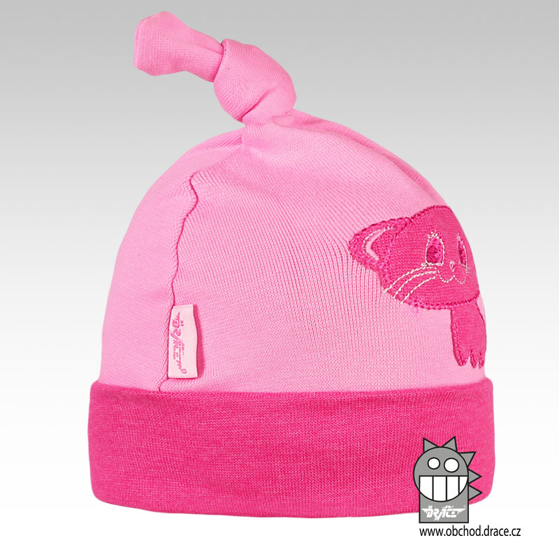 Neználek bavlněná kojenecká čepice - vzor 01