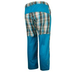 Kalhoty Jura - vzor 04 - tyrkysová