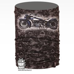 Nákrčník / multifunkční šátek - vzor 33 - motorka- DOPRODEJ
