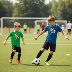 Dětské funkční tričko Active - vzor 002 - fotbalista