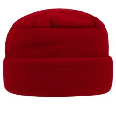 Dámský zimní poloklobouk - vzor 091 - bordó - polar fleece