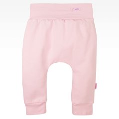 Kojenecké tepláky Baby - vzor 17 světle růžová