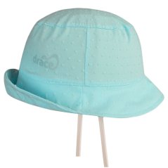 Letní bavlněný klobouk Hawaii nopek - vzor 001 - mentolová