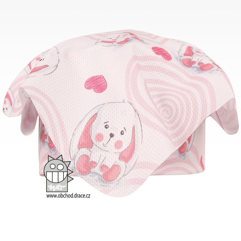 Funkční lehoučký šátek Emily kšilt na jaro a léto - vzor 01