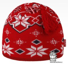 čepice pletená DOPRODEJ - vzor 55