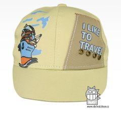 Dětská letní kšiltovka- vzor 084 vel.48-50