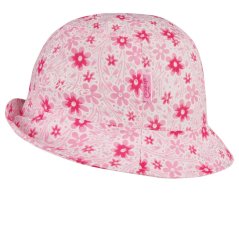 Klobouk hawaii - vzor 108 - růžová - kytičky