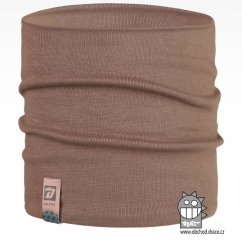 Nákrčník Alan - vzor 22 - hnědofialová