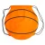 Batoh pro děti - basketbalový míč