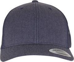 6panelová kšiltovka Flexfit 6606/6606T - žíhaná námořnická modrá