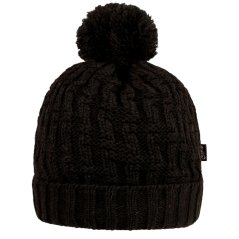 Zimní pletená čepice Berti - vzor 10 - černá