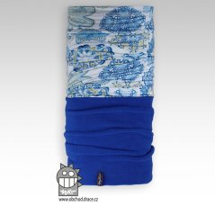 Nákrčník multi fleece - vzor 15 doprodej