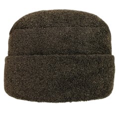 Dámský zimní poloklobouk - vzor 090 - tmavě zelená - polar fleece