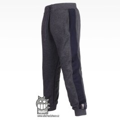 Tepláky lampas - vzor 09 - jeans - tm.modrý lampas