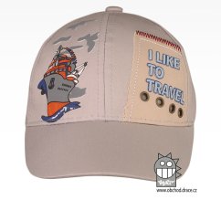 Dětská letní kšiltovka- vzor 087 vel.48-50