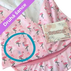 Funkční lehoučký šátek Emily kšilt  - světle růžová - Druhá šance 0013