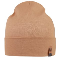 Bavlněná čepice York - vzor 24 - cappuccino