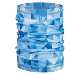 Nákrčník / multifunkční šátek - vzor 144 - modrá/bílá