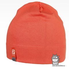 Bavlněná čepice Alan - vzor 24 - terakota