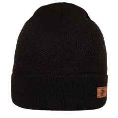 Merino pletená čepice Urban - vzor 32 - černá