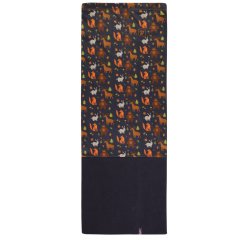 Nákrčník multi fleece - vzor 61 - tmavomodrá, zvířátka