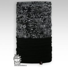 Nákrčník multi fleece - vzor 08 doprodej