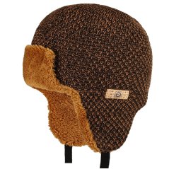 Beranice Lama - vzor 11 - hořčice / černá