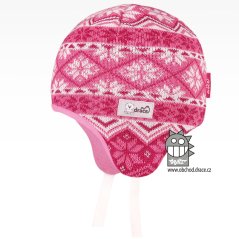 Merino pletená kojenecká laponka Naia - vzor 03