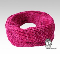 nákrčník chomout pletený 120cm- vzor 14