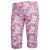 Dětské legíny capri 3/4 Silky - vzor 02 - růžová - jednorožci