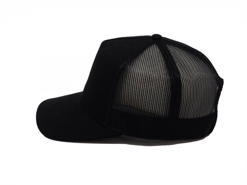 Kšiltovka  Snap Curved - vzor 02 - černá vel. 56-60