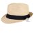 Letní chlapecký klobouk/slamák - Trilby - vzor 007 - béžová