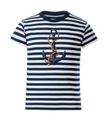 Dětské bavlněné tričko s potiskem - vzor 0156 - Sailor / kotva