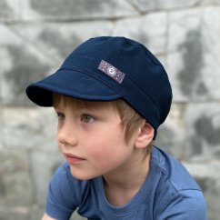 Kšiltovka Raul - vzor 05 - tmavě modrá