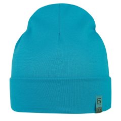 Bavlněná čepice York - vzor 20 - tyrkysová