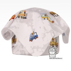 Funkční lehoučký šátek Emily kšilt na jaro a léto - vzor 14