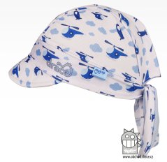 Funkční vzdušný šátek pirát kšilt - vzor 11 - DOPRODEJ