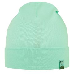 Bavlněná čepice York - vzor 21 - mentolová