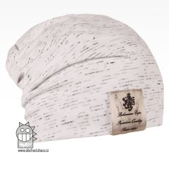 Pastels - vzor 18 - bílá / melír