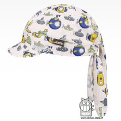 Funkční vzdušný šátek pirát kšilt - vzor 09 - DOPRODEJ