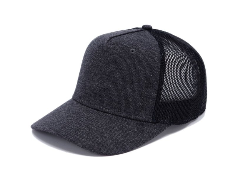 Kšiltovka  Snap Curved - vzor 04 - šedá vel. 56-60