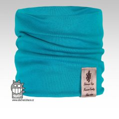 Nákrčník Pastels - vzor 09 - tyrkysová