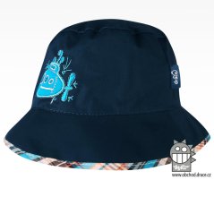 Klobouk Havana - vzor 20 - tmavě modrá