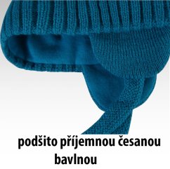 Pletená čepice Mikeš - vzor 01