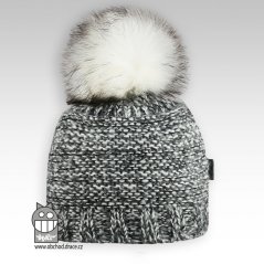 Čepice pletená Nikol - vzor 02